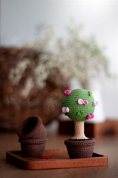 Set Amigurumi Pattern Crochet Sex Trees Amigurumi Trees Etsy