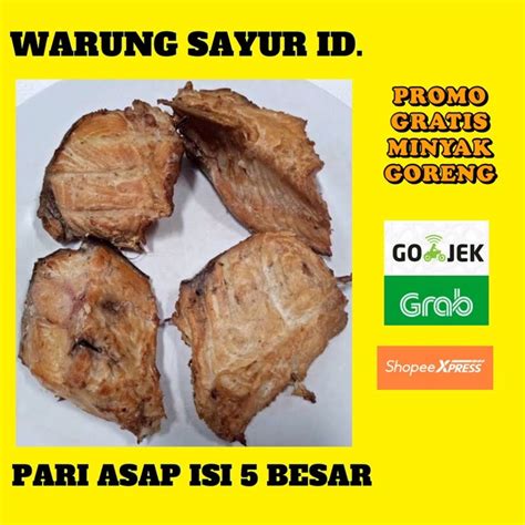 Jual IKAN PARI ASAP ISI 5 POTONG IKAN Ikan Segar Ikan Online Indonesia