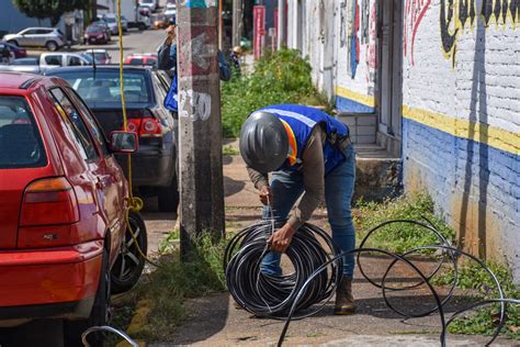 Se continúa trabajando en mejora del alumbrado público Municipio de