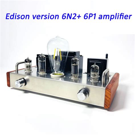 Edison Version 6n2 6p1 Vacuum Tube Power Amplifier Class A Single