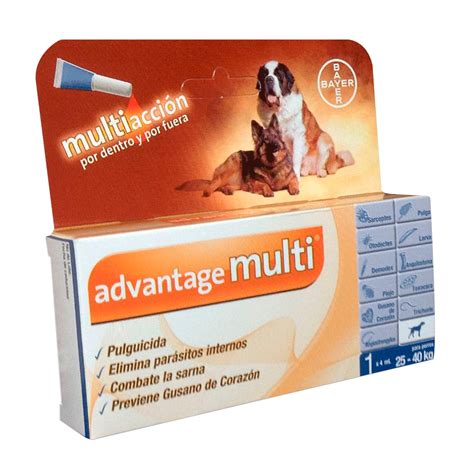 Advantage Multi Pipeta Antiparasitaria Interna Y Externa Para Perro 25