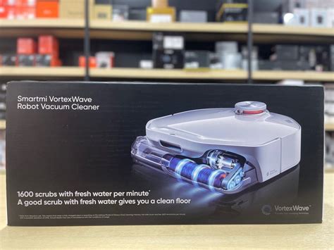 Smartmi VortexWave Robot Vacuum Cleaner | 4 in 1- Washing, mopping ...