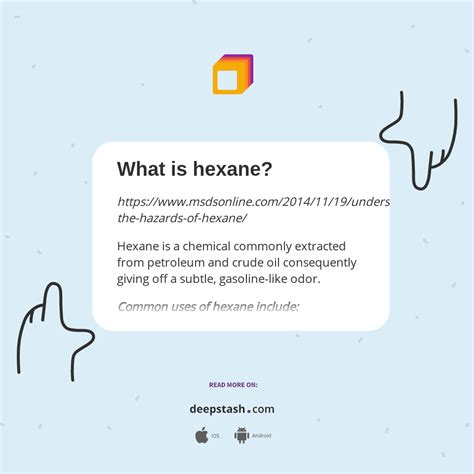 What is hexane? - Deepstash