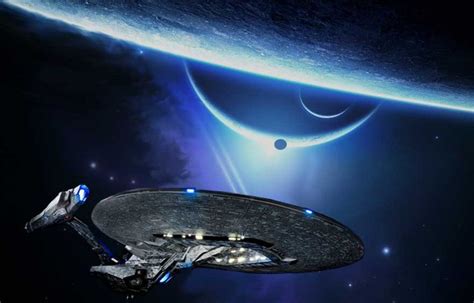 The Uss Vengeance Was A 23rd Century Federation Dreadnought Class