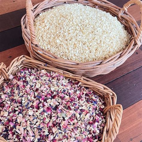 1 Litre Dried Flower Wedding Confetti Biodegradable Confetti Flower