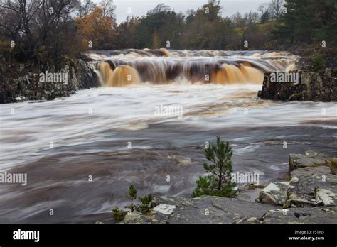 Low Force River Tees Bowlees Teesdale County Durham Uk 9th