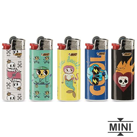 50 Briquets Bic mini à pierre Mortel - 42,90€