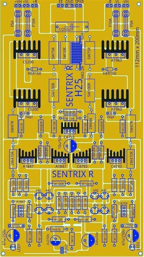 Sakura Amplifier Schematic Diagram Sakura Power Amplifier Sc