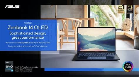 Asus Zenbook 14 Oled Ux3402 Dengan Core 12th Gen Dan Intel Evo