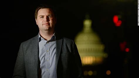 Jd Vance Author Of Hillbilly Elegy Enters Large Pro Trump Gop