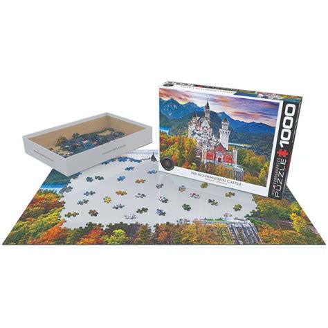 Neuschwanstein Castle Jigsaw Puzzle, 1000 pcs | Lehman's