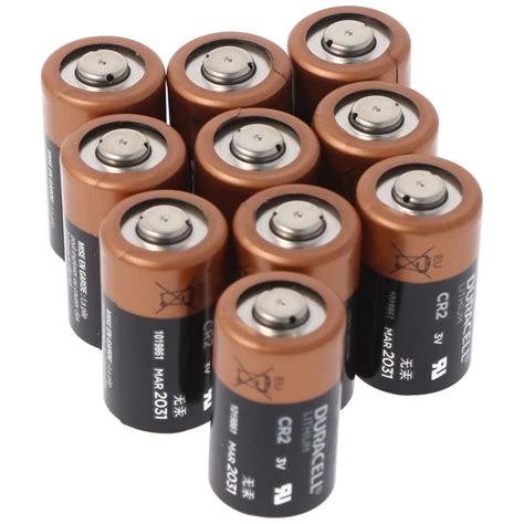 10x Duracell Photobatterie CR2 Lithium 3V Max 900mAh CR15H270 CR2