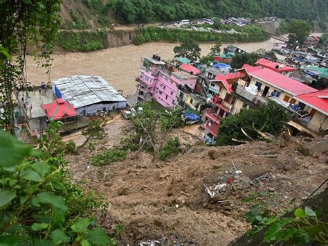 Photos Heavy Rains Trigger Floods And Landslides In Indias Himalayan