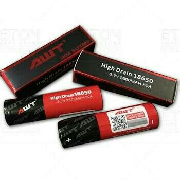 Battery Awt 2600mah Authentic | Suka Suka