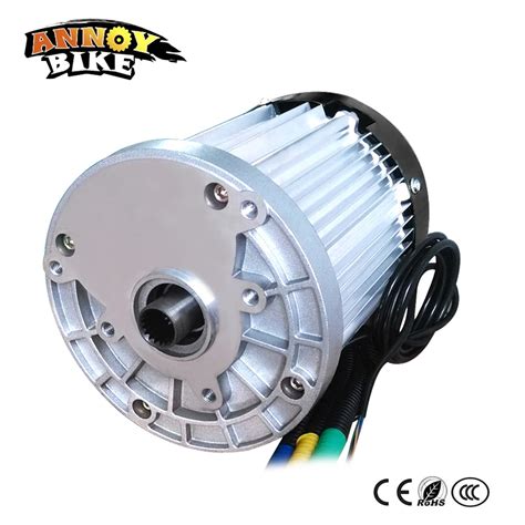 High Power Brushless Differential Speed DC Motor 60V 1200W Magnetic