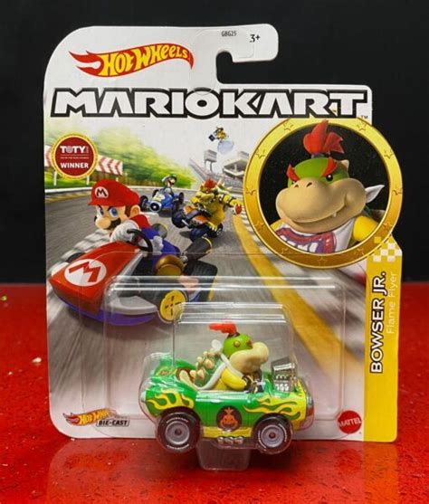 Hot Wheels Mario Kart Bowser Jr Flame Flyer Gamestation