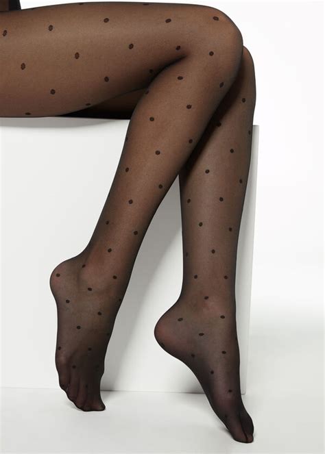 Прозорі Колготки в Горох 30 Ден - Calzedonia