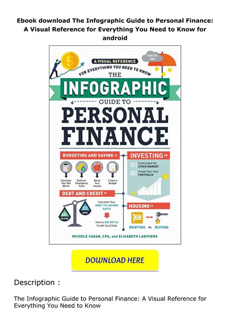 Ebook download The Infographic Guide to Personal Finance: A Visual ...