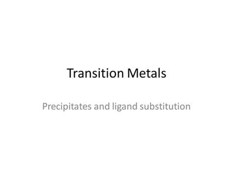 Redox titration | Teaching Resources