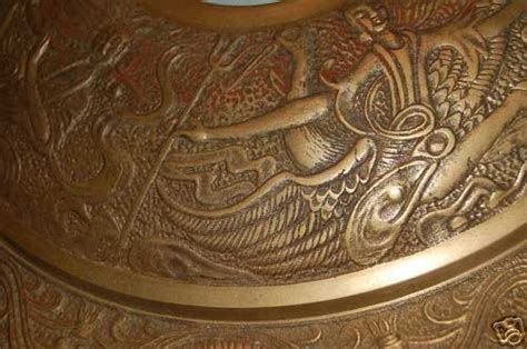 Mongolian Steamboat Hot Pot Brass Korean Antique Rare