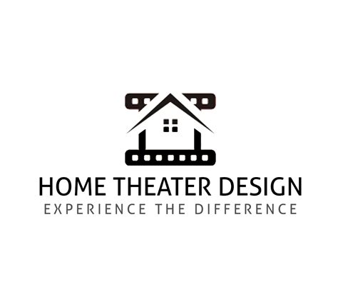 Bold Modern Industry Logo Design For Home Theater Design By