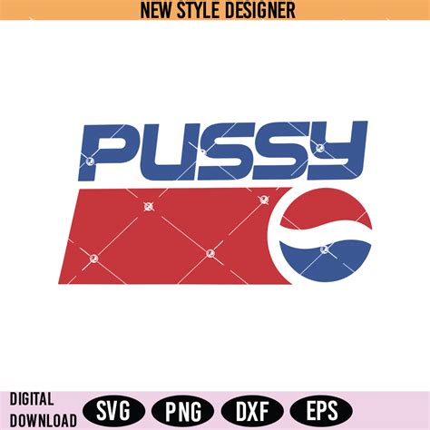 PUSSY Svg Png Soda Svg Drink Logo Svg Retro Drink Svg Di Inspire