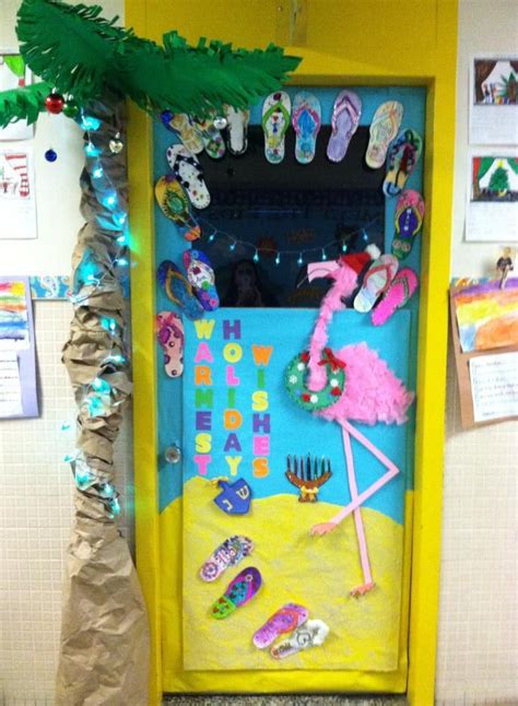Island Adventures Hawaiian Luau Beach Classroom Door Decoration