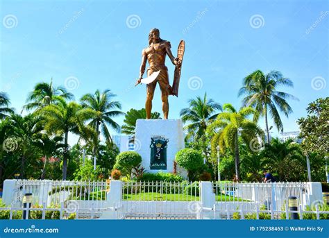 Lapu Lapu Shrine In Mactan Island Cebu Philippines Editorial Stock