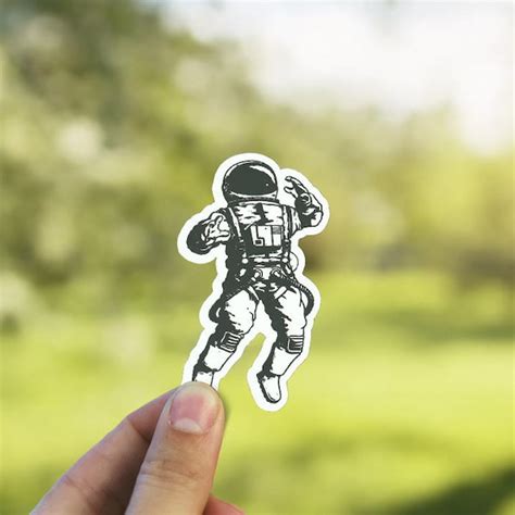 Astronaut Sticker Etsy