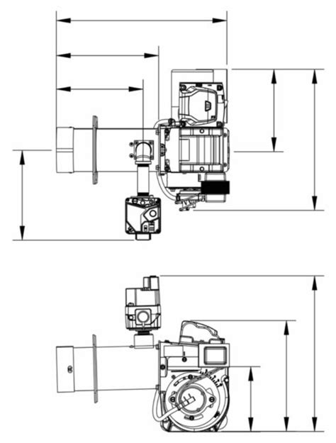 Cg4 Gas Burner 80 To 250 Mbh Ac Power Beckett Corporation