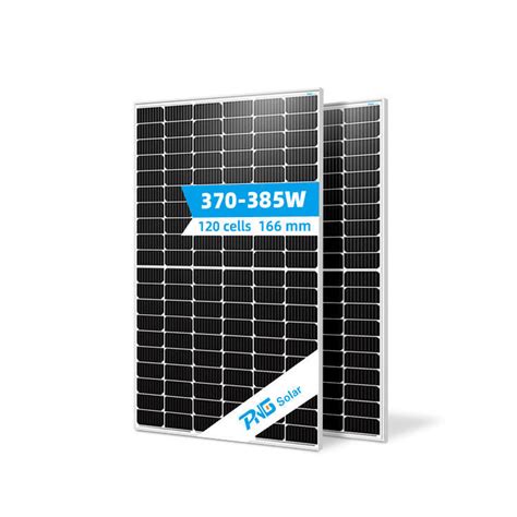 Solar Panels W Mm Half Cut Pv Module Solar Mono Perc