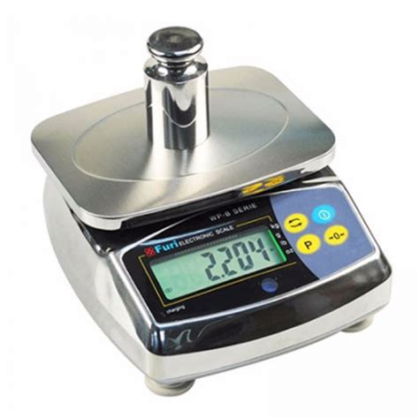 Furi 30kg 1g Waterproof IP65 Stainless Steel Digital Weighing Scale