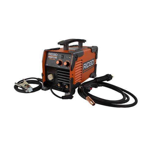 Ridgid 140 Amp 120 Volt Electric Multi Process Welder Rmp140 The Home Depot