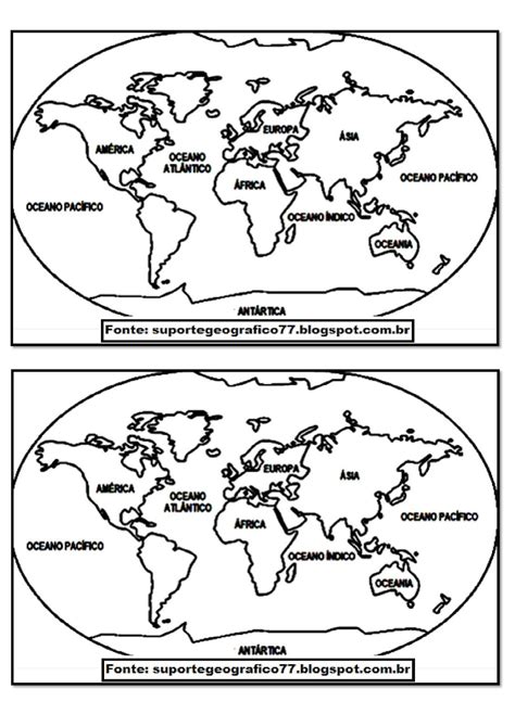 Desenhos Do Mapa Mundi Para Colorir Mapa Mundi Para Colorir Mapa