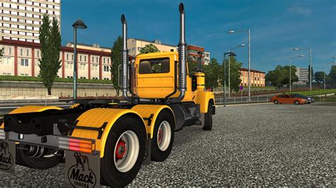 MACK SUPERLINER + BLACK INTERIOR FOR 1.26 - 1.25 TRUCK - ETS2 Mod Download