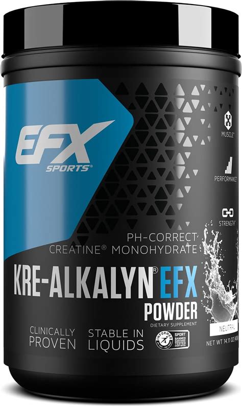 Amazon EFX Sports Kre Alkalyn EFX PH Correct Creatine