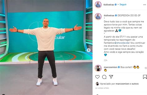 Thiago Oliveira Deixa O Esporte Espetacular Da Tv Globo