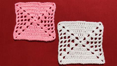 Crochet Granny Square How To Crochet Lace Granny Square Tutorial