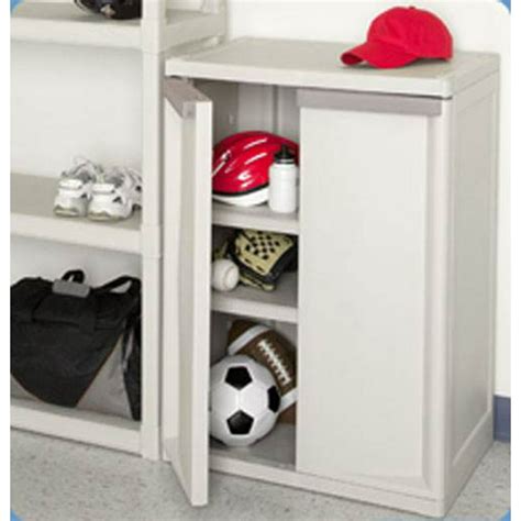 Sterilite 2 Shelf Storage Cabinet Cabinets Matttroy