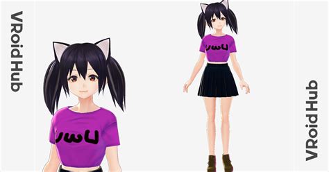 Uwu Girl Uwu Girl Vroid Hub