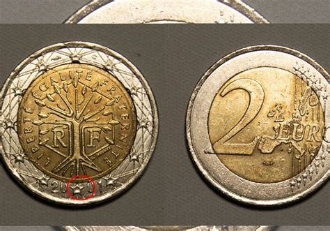 Monedas De Dos Euros Francesas Valiosas