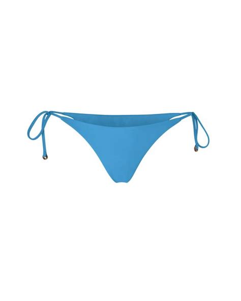 Anemos The String Tie Bikini Bottom In Blue Lyst