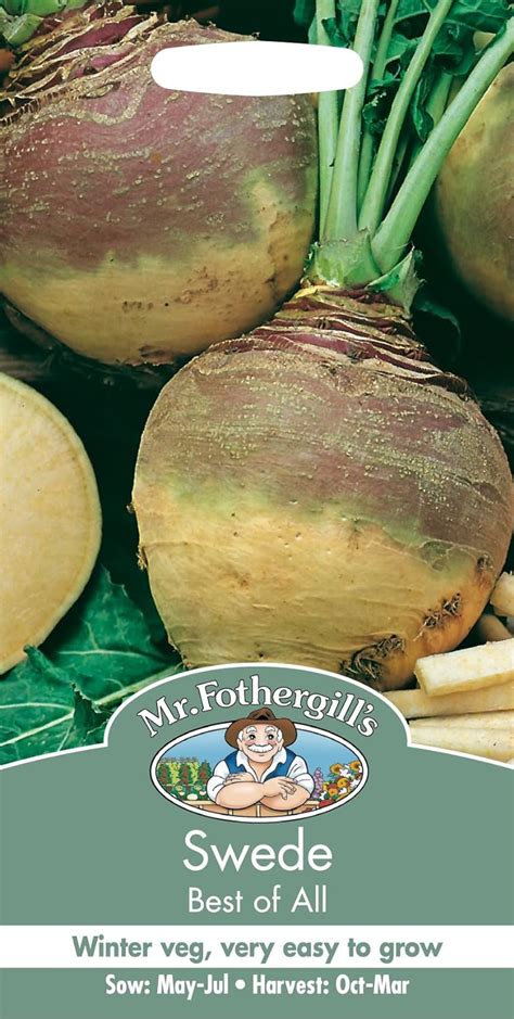 Mr Fothergills Pictorial Packet Vegetable Swede Best Of All 750