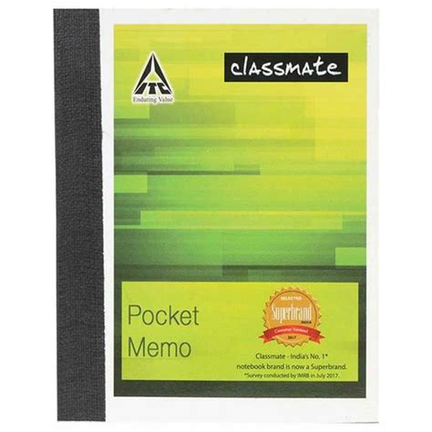 Classmate Single Line Pocket Memo 42 Pgs Jiomart