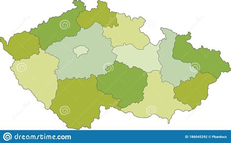 Mapa Político Editable Altamente Detallado Con Capas Separadas