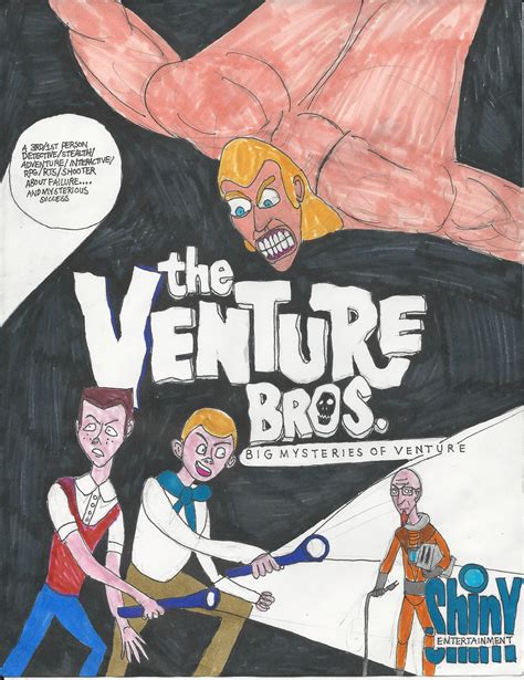 Game Cover For An Ideal Venture Bros Video Game Rventurebros