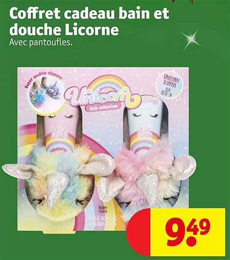 Promo Coffret Cadeau Bain Et Douche Licorne Chez Kruidvat ICatalogue Fr