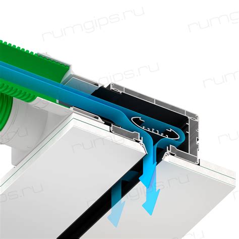 Купить Щелевой диффузор под ГКЛ OPTIMA SLOTT5 + размер 24х500 ( 1 ...