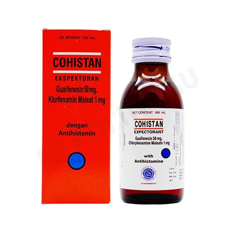 Cohistan Expectorant Sirup 100 Ml Farmaku