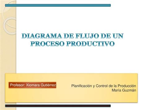 Pdf Diagrama De Flujo Del Proceso De Produccion Dokumen Tips Hot Sex